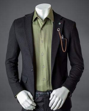 Black Slim Fit Blazer