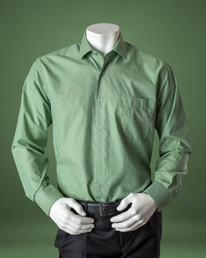 Green Regular Fit Shirt